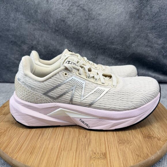 New Balance Shoes - New Balance FuelCell Propel V4 Shoes Womens Size 8 Beige Pink Sneakers WFCFPRC6